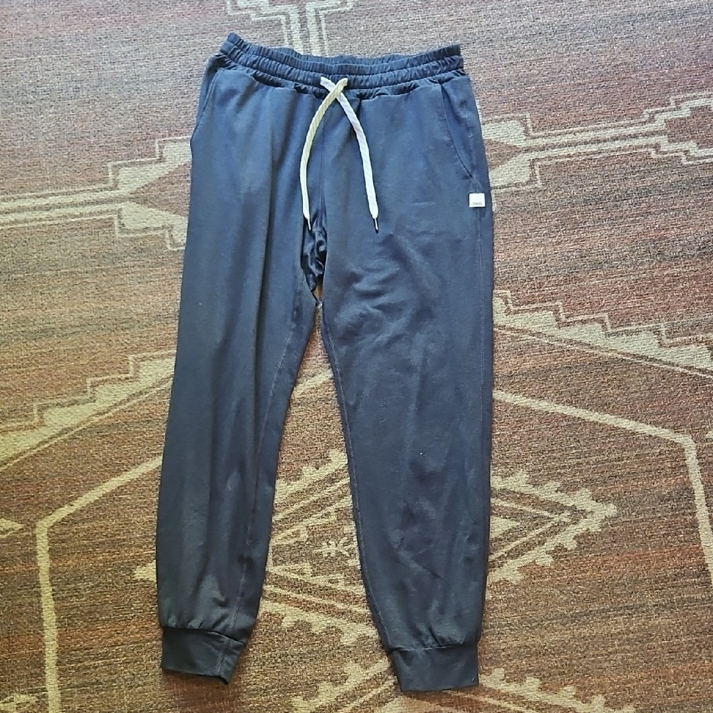 Vuori Navy Elastic Waist Jogger Pants